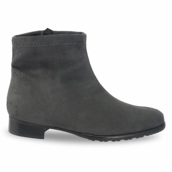 RON WHITE jamiee vegan rubber sole ankle boot grey - Picture 1 of 15